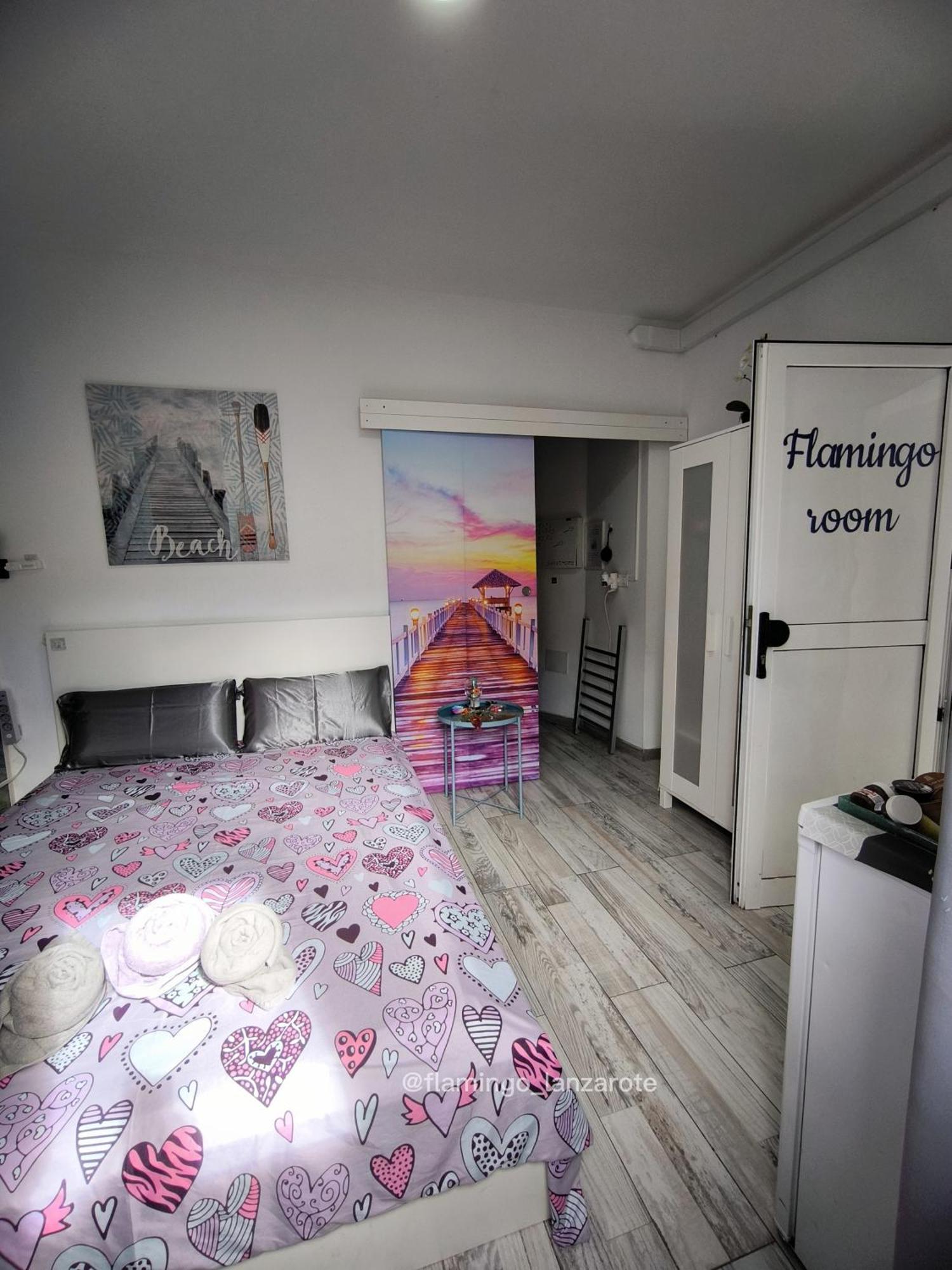 Habitacion Flamingo, Entrada Privada Y Bano Privado En Suite By Flamingo House, No Fumadores Arrecife  Buitenkant foto